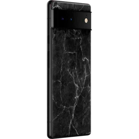 Black Marble Google Pixel 6 Skin